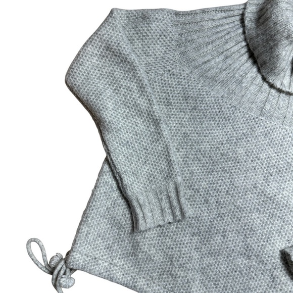 Madewell Light Grey Snowbound Drawstring Pullover Sweater Women’s US L - Picture 3 of 9